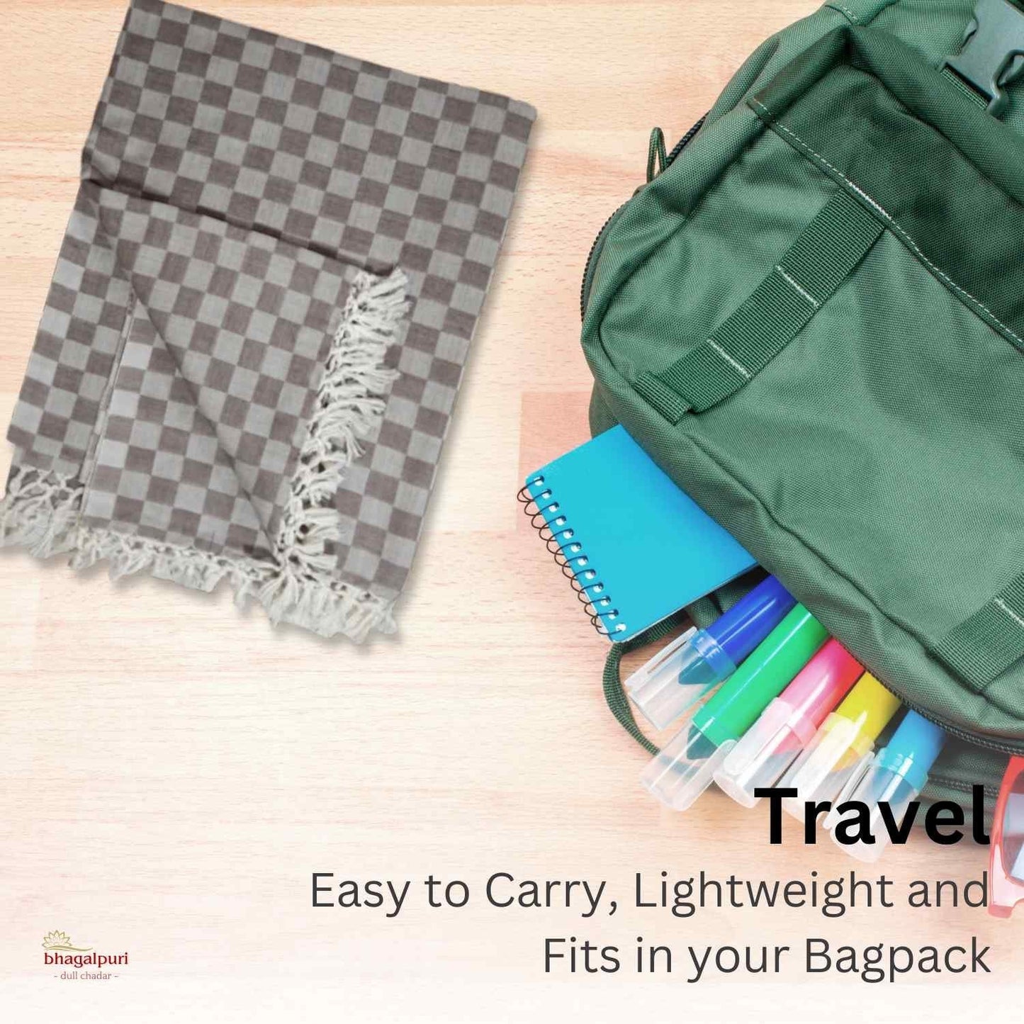 bhagalpuri dull chadar travel blanket