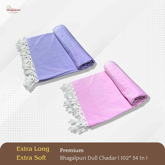 Summer Blanket - Premium Bhagalpuri Dull Chadar Pack of Two | DULL 65 66