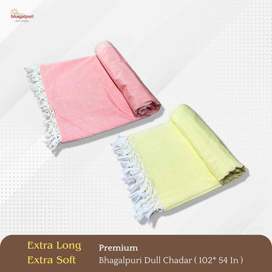 Summer Blanket - Premium Bhagalpuri Dull Chadar Pack of Two | DULL 67 68