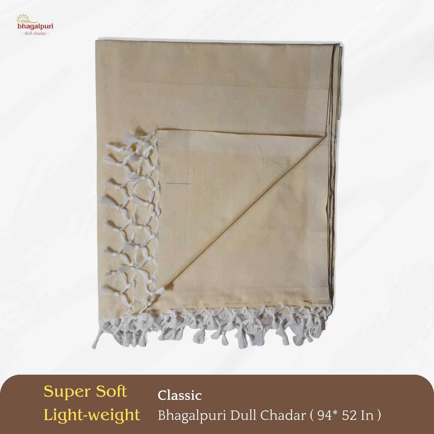 Travel & Lightweight - Classic Bhagalpuri Dull Chadar | DULL 10