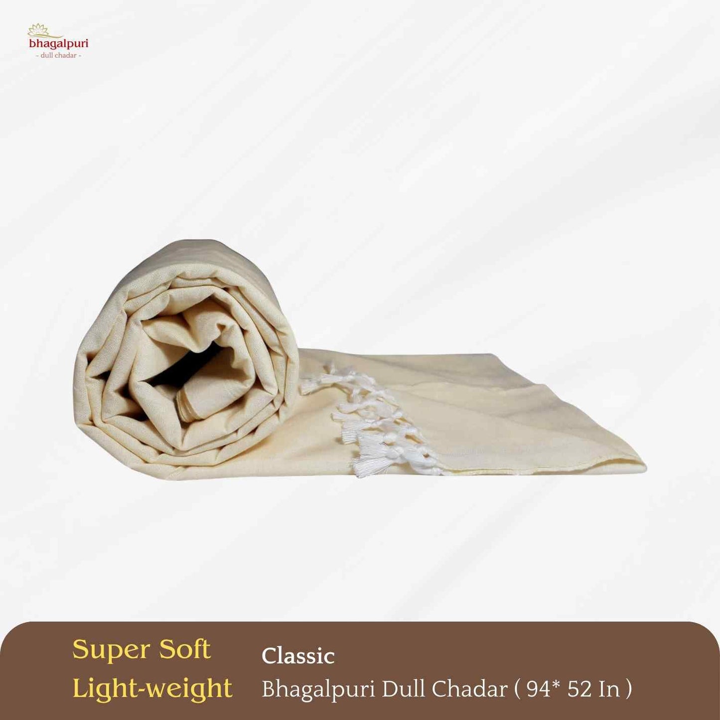 Travel & Lightweight - Classic Bhagalpuri Dull Chadar | DULL 10