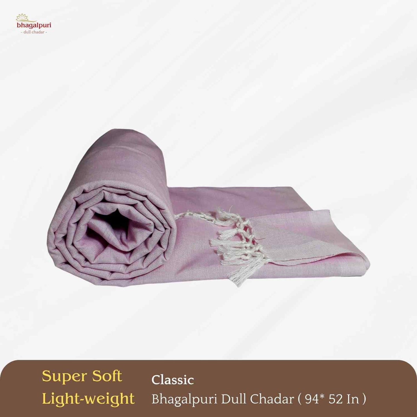 Travel & Lightweight - Classic Bhagalpuri Dull Chadar Pack of Two | DULL 11