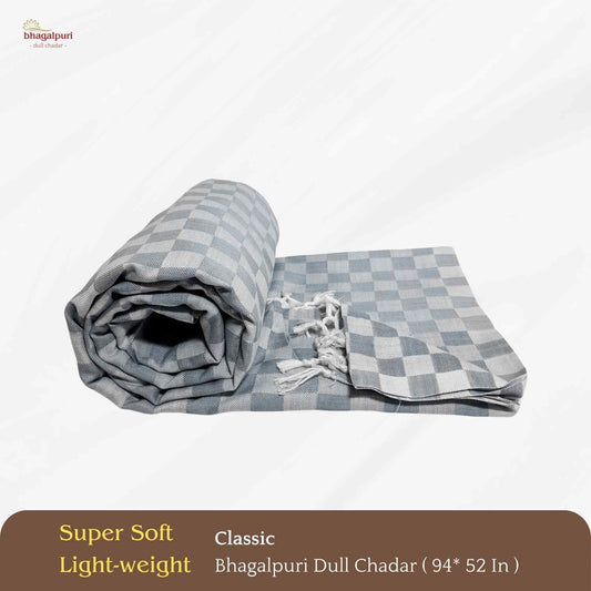 Summer & AC Blanket - Classic Bhagalpuri Dull Chadar Pack of Two | DULL 37