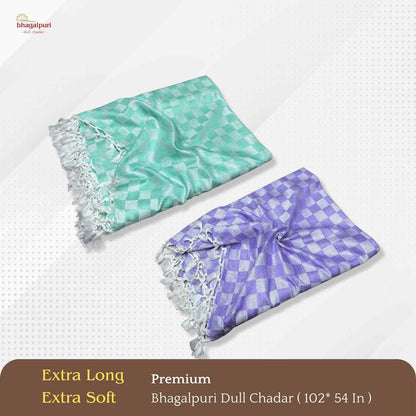 Super Soft & Gentle - Premium Bhagalpuri Dull Chadar Pack of Two | DULL 59 60