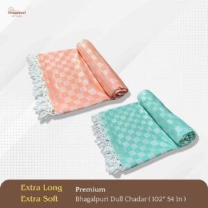 Super Soft & Gentle – Premium Bhagalpuri Dull Chadar Pack of Two | DULL 58 59