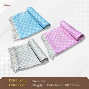 Super Soft & Gentle – Premium Bhagalpuri Dull Chadar Pack of Three | DULL 53 54 55