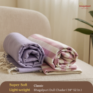 Travel & Lightweight – Classic Bhagalpuri Dull Chadar Pack of Two | DULL 08 15